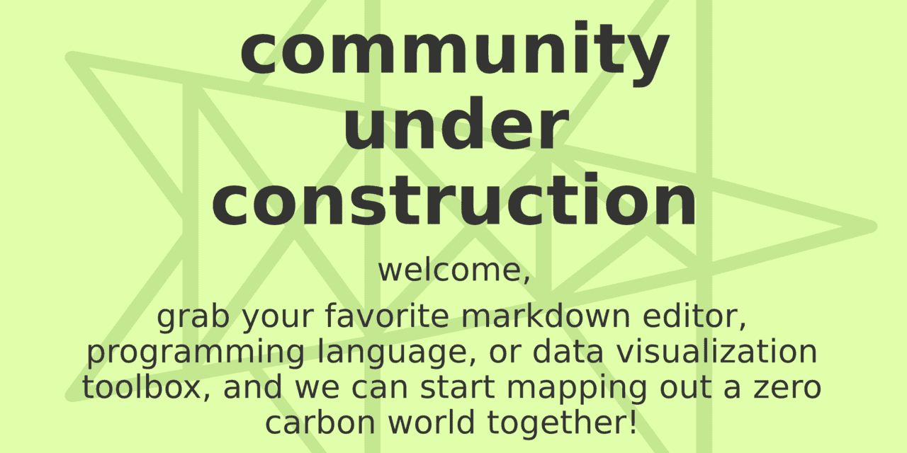 Civil Society Engagement Seeks Open Science for Rapid Decarbonization!