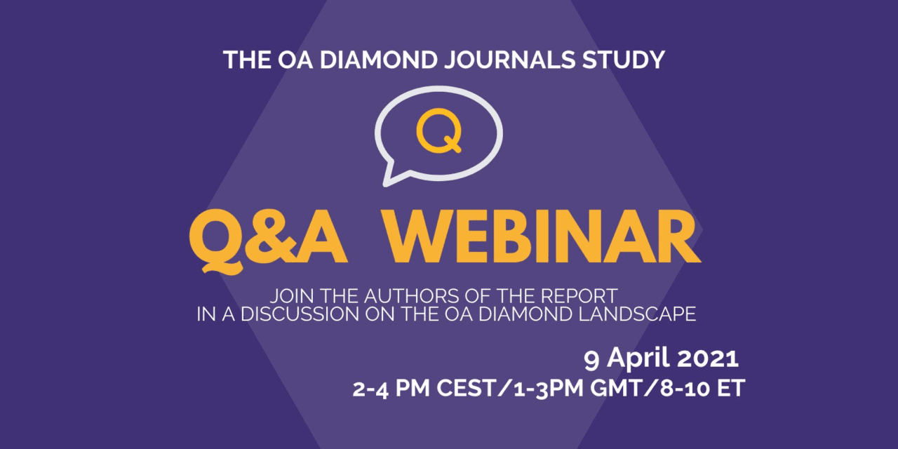Diamond OA: Ask Us Anything